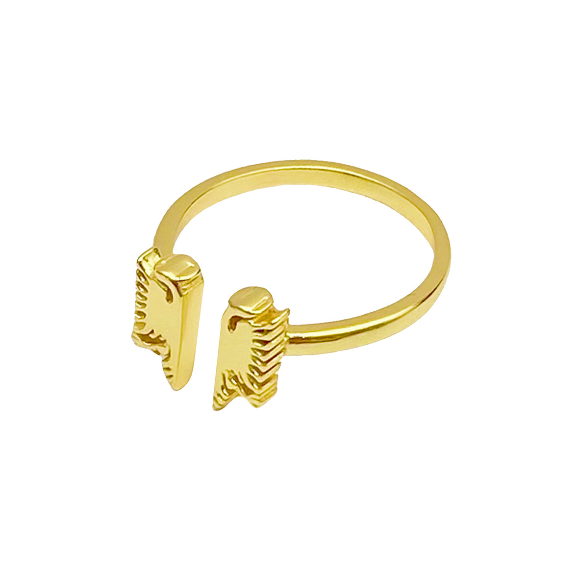 BASHKIM GOLD PLATED RING