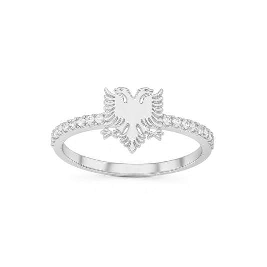 DASHURIA SILVER RING