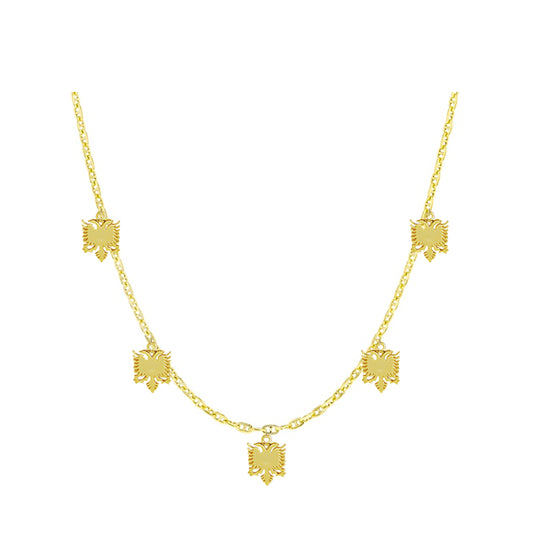 YJET GOLD PLATED NECKLACE