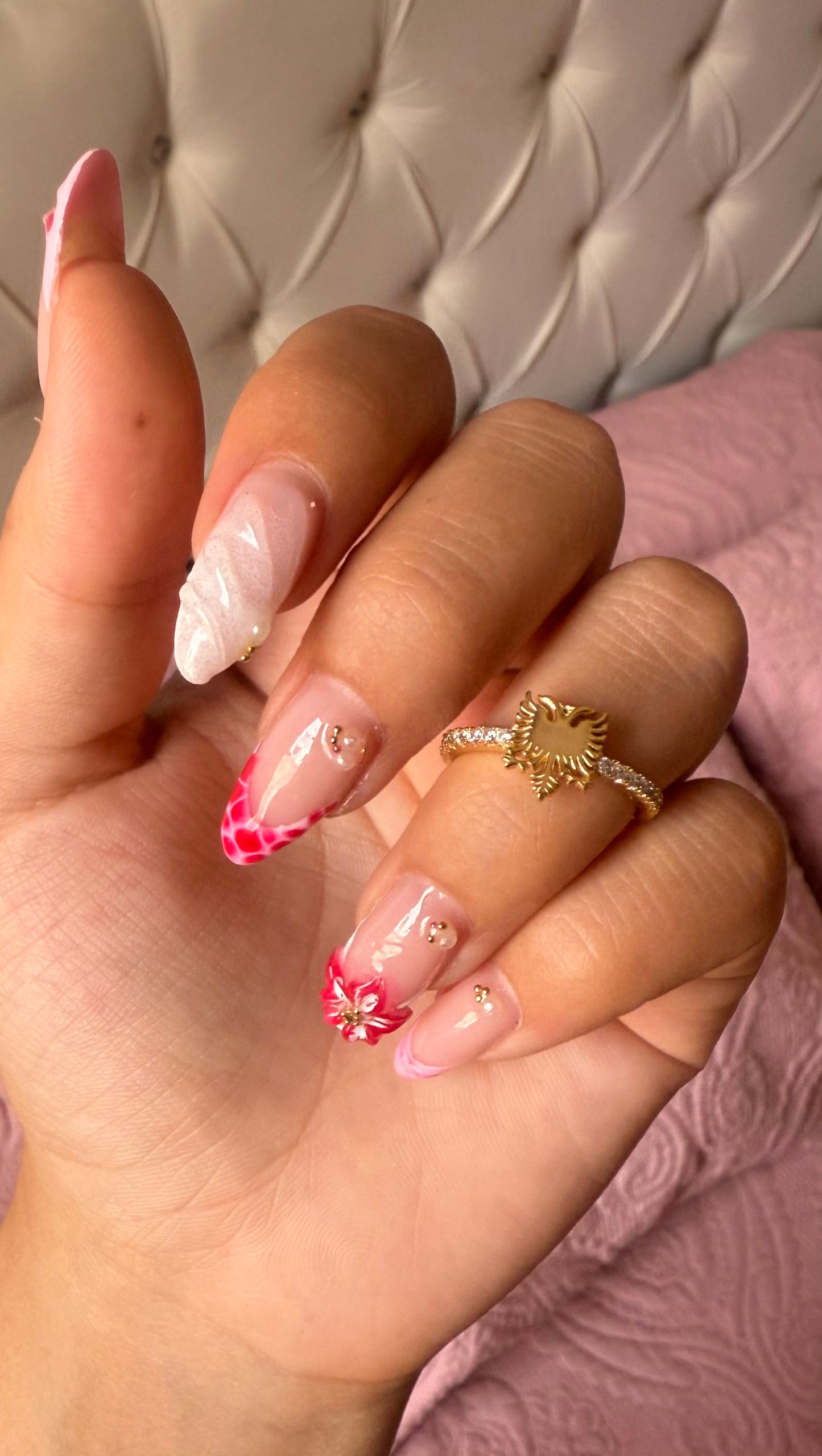 DASHURIA GOLD PLATED RING