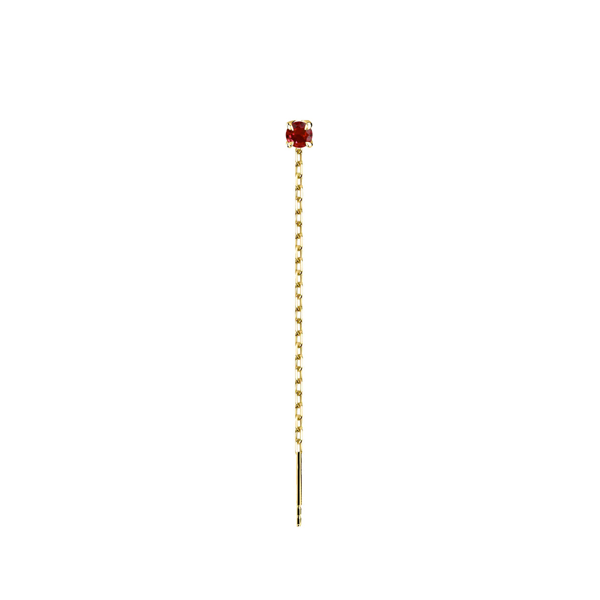 GURI I KUQ GOLD PLATED EARRING