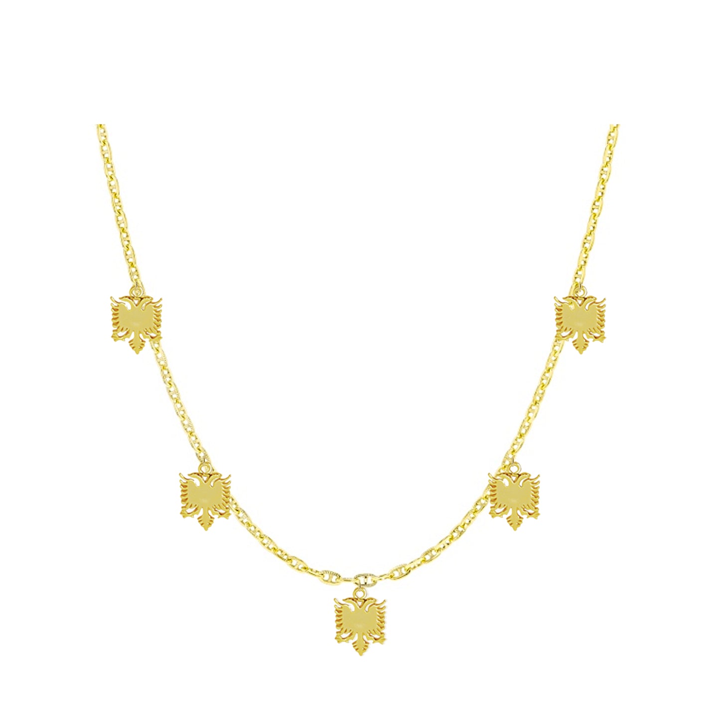 YJET GOLD PLATED NECKLACE