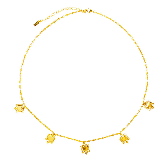 YJET GOLD PLATED NECKLACE